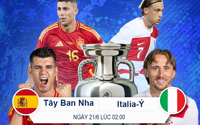 Tây Ban Nha vs Ý