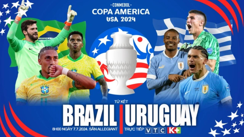 Uruguay Gặp Brazil